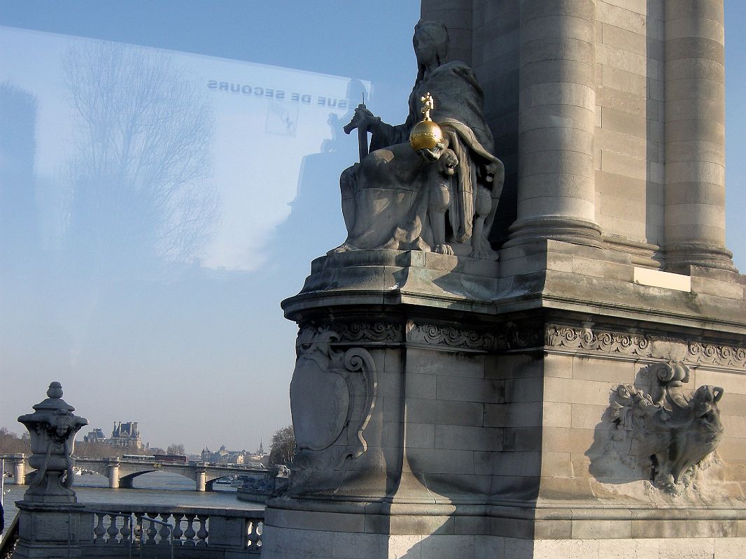 Paris 09 Statue Of Pegasus On Pont Alexandre III Bridge 